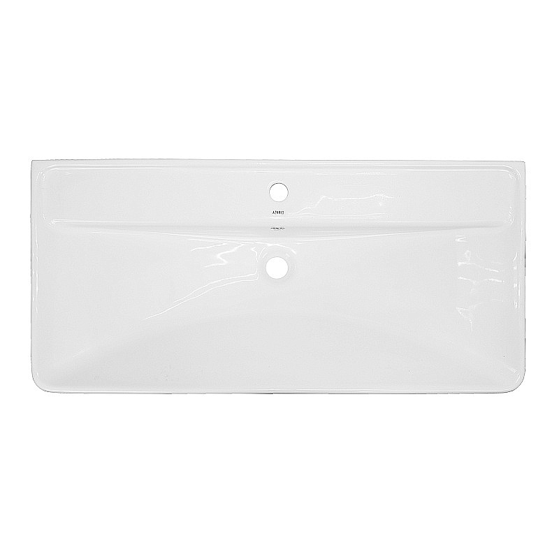 Тумба с раковиной Azario Ника 100 CS00089923 белая для ванной в интернет-магазине Sanbest