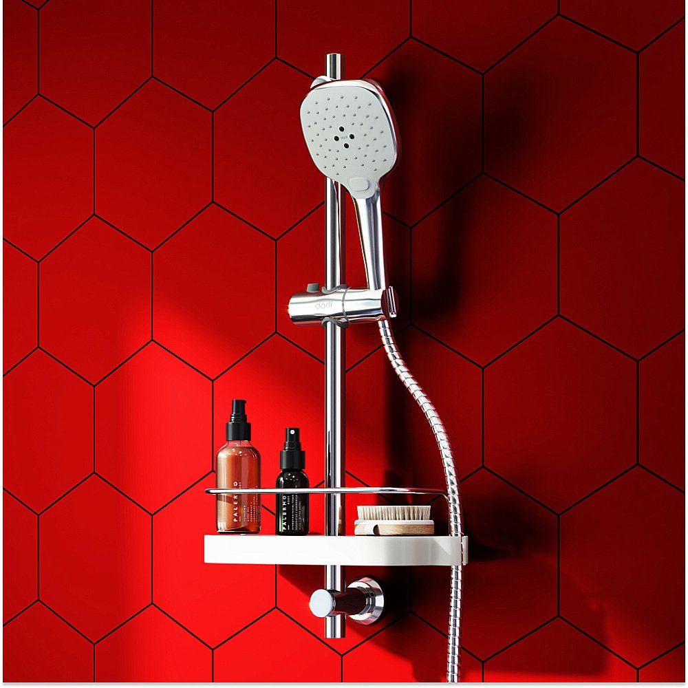 Душевой гарнитур Dorff Prime D0140000 хром купить в интернет-магазине сантехники Sanbest