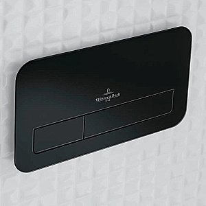 Кнопка для инсталляции Villeroy&Boch ViConnect 922400RB черная глянцевая купить в интернет-магазине сантехники Sanbest