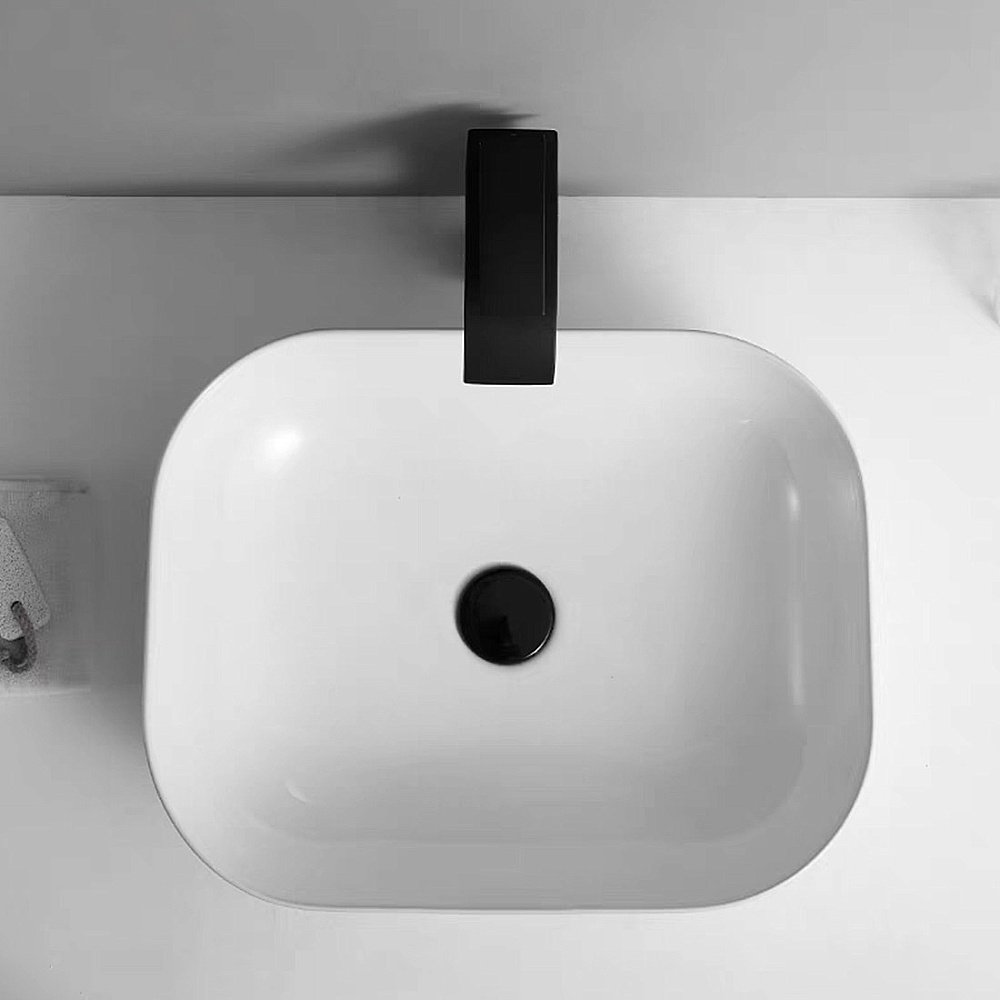 Раковина накладная RGW GS-23 80121023-01 белая купить в интернет-магазине Sanbest