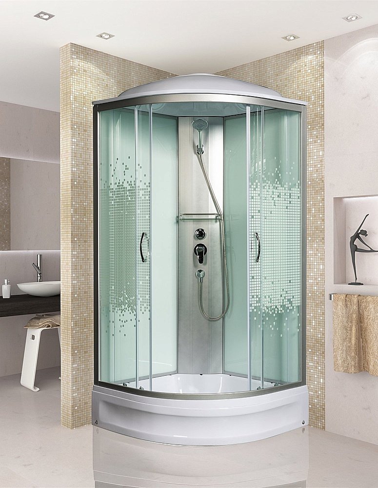 Душевая кабина Мономах С МЗ 24 100x100 купить в интернет-магазине Sanbest