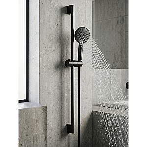 Душевой гарнитур Orange O-Shower OS802b черный матовый купить в интернет-магазине сантехники Sanbest