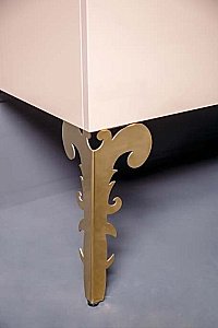 Тумба с раковиной Armadi Art Neoart 100 под моноблок стекло капучино для ванной в интернет-магазине Sanbest