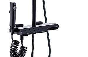 Душевая система Boch Mann VETTORRE B TS BM9651 черная купить в интернет-магазине сантехники Sanbest