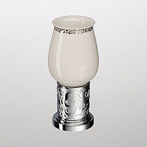 Стакан Schein CARVING 7065013 хром купить в интернет-магазине сантехники Sanbest