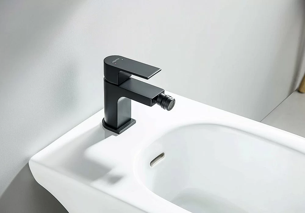 Смеситель для биде Aquatek Лира AQ1418MB черный матовый купить в интернет-магазине сантехники Sanbest