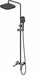 Душевая ситема Esbano GEMINI DS-GM оружейная сталь купить в интернет-магазине сантехники Sanbest