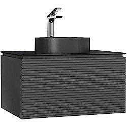 Тумба под раковину Jorno Stone 100 Stn.01.100/P/A/JR антрацит купить в интернет-магазине сантехники Sanbest