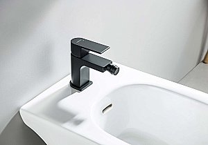 Смеситель для биде Aquatek Лира AQ1418MB черный матовый купить в интернет-магазине сантехники Sanbest
