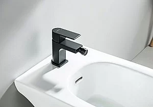 Смеситель для биде Aquatek Лира AQ1418MB черный матовый купить в интернет-магазине сантехники Sanbest