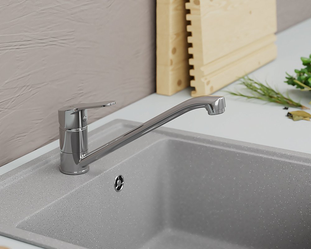 Смеситель для кухни Rush Sky SK5720-27 хром купить в интернет-магазине сантехники Sanbest