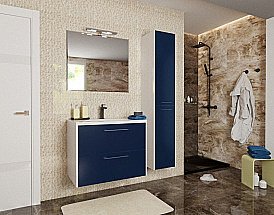 Тумба с раковиной Эстет Vegas 90 белая для ванной в интернет-магазине Sanbest