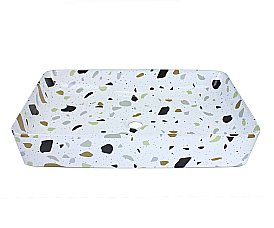 Раковина накладная Bronze de Luxe Terrazzo 60,5 1061TR терраццо купить в интернет-магазине Sanbest