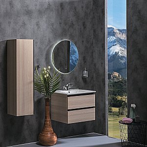 Пенал Armadi Art Capolda светлое дерево для ванной в интернет-магазине сантехники Sanbest