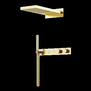 Душевая система Sancos Linn SC9023BG брашированное золото купить в интернет-магазине сантехники Sanbest