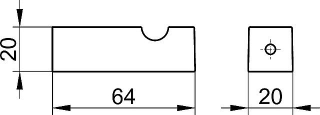 Крючок KEUCO EDITION 90 SQUARE 19114010000 хром купить в интернет-магазине сантехники Sanbest