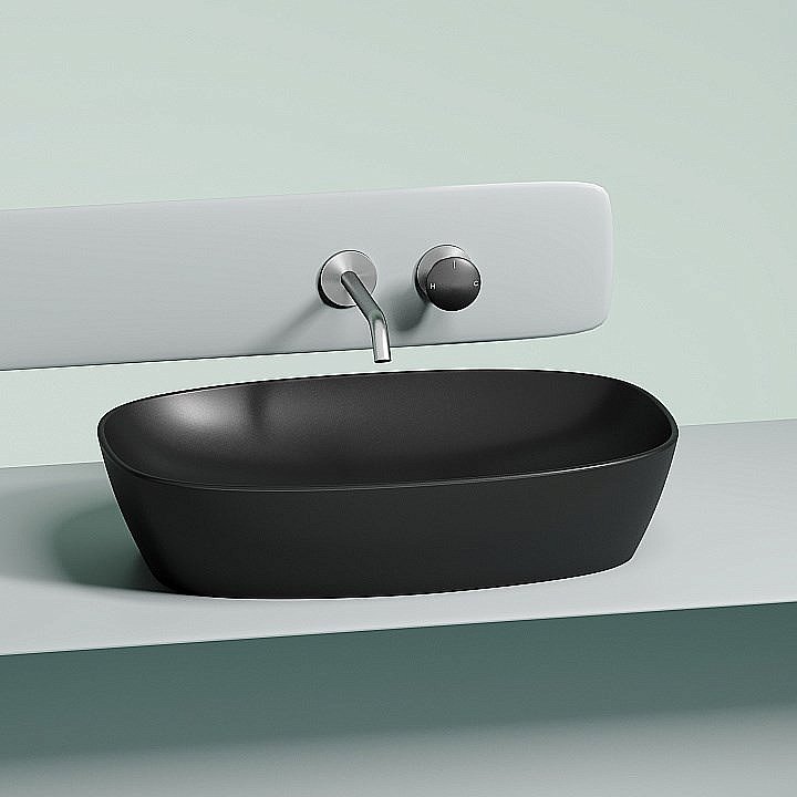 Раковина Ceramica Nova Element 60 CN6049MB черная матовая купить в интернет-магазине Sanbest