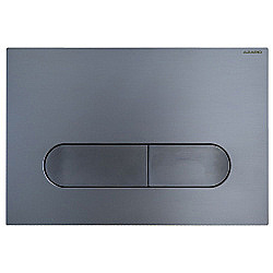 Кнопка для инсталляции Azario NEW AZ-004.08 оружейная сталь матовая купить в интернет-магазине сантехники Sanbest