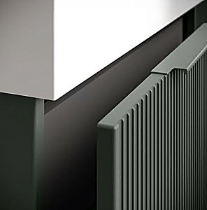 Тумба с раковиной Cezares Premium Plisse 51х45 Grigio nuvola для ванной в интернет-магазине Sanbest