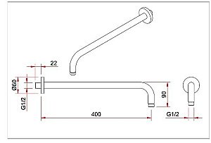 Душевая система Berges VENTAS 73004 черная матовая купить в интернет-магазине сантехники Sanbest