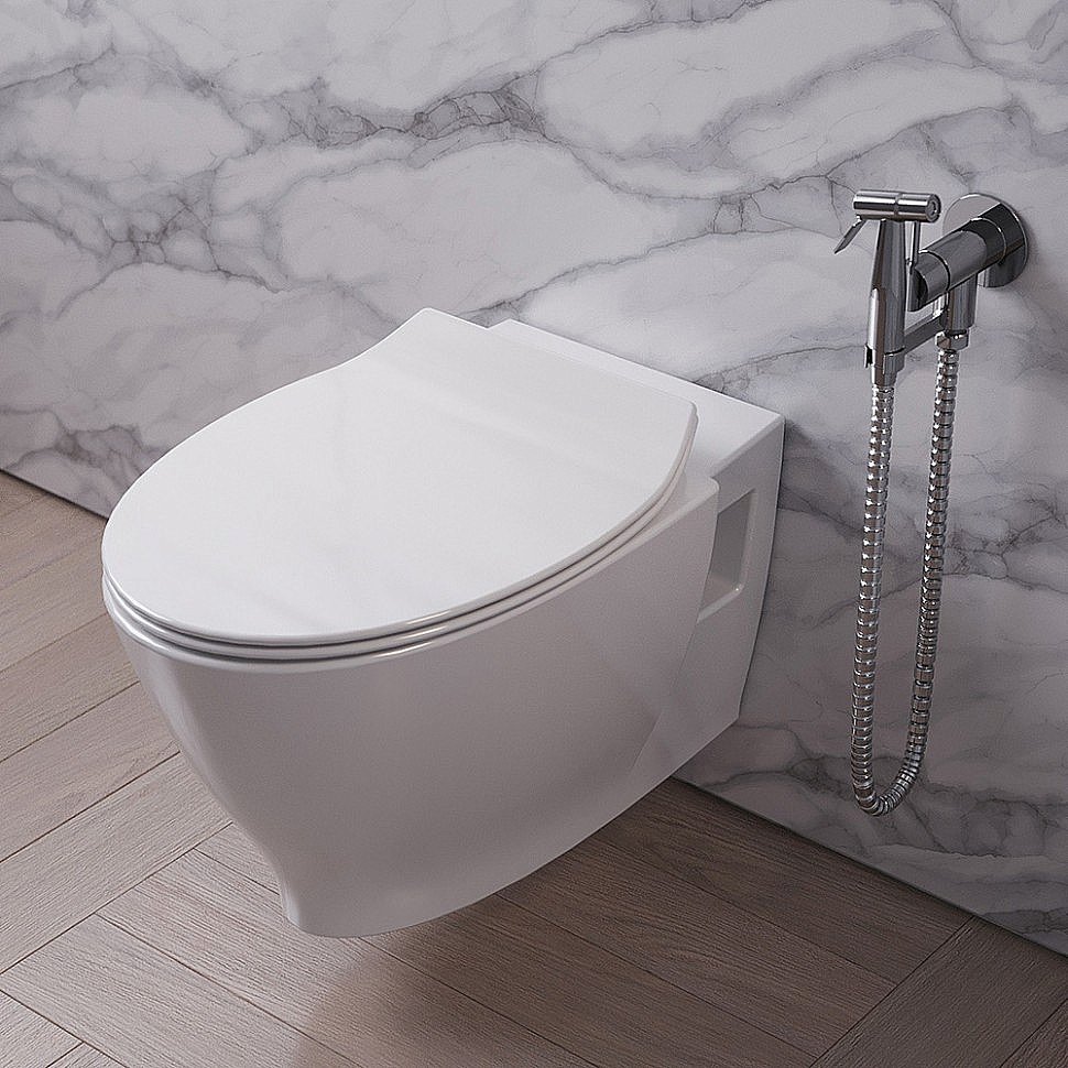 Гигиенический душ PAINI Isola ISCR442 хром купить в интернет-магазине сантехники Sanbest