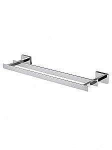 Полотенцедержатель двойной WONZON & WOGHAND FLAT WW-9711-45CM хром купить в интернет-магазине сантехники Sanbest