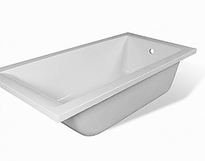 Ванна Эстет DELTA silk 150x75 белая матовая купить в интернет-магазине Sanbest