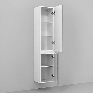 Пенал Jorno Wood 33 Wood.04.150/P/W белый для ванной в интернет-магазине сантехники Sanbest