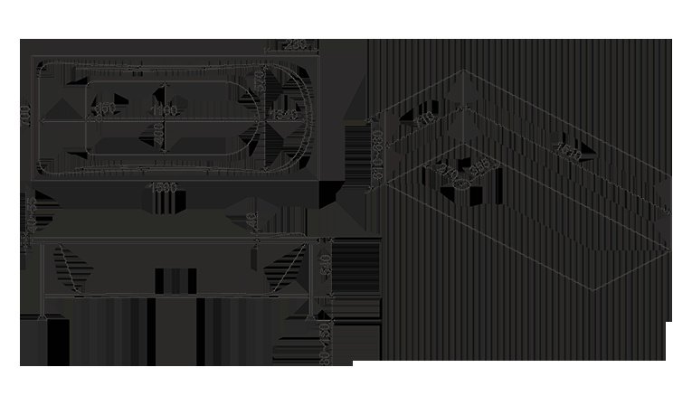 Ванна акриловая BAS Верона 150x70 купить в интернет-магазине Sanbest