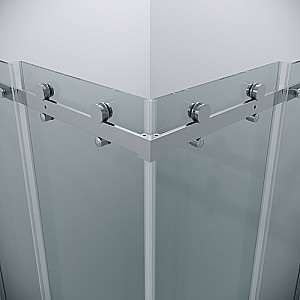 Душевой уголок Grossman Classic 90х90 300.K33.04.9090.10.00 стекло прозрачное/профиль хром купить в интернет-магазине Sanbest