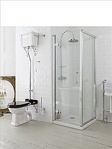 Унитаз Burlington P2-C5 с высоким бачком купить в интернет-магазине Sanbest