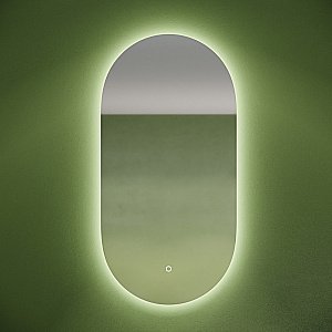 Зеркало Sancos Oval OV45C зеркальное в ванную от интернет-магазине сантехники Sanbest