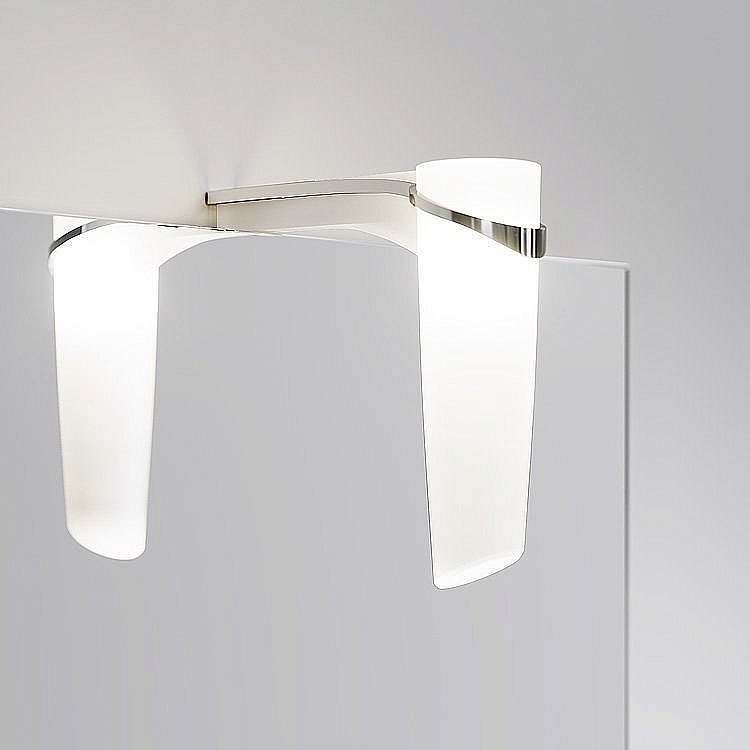 Зеркало Aqwella Леон-МР 40 белое в ванную от интернет-магазине сантехники Sanbest