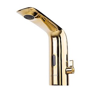 Смеситель для раковины Cezares VAGUE-ELS-03-W0 золото купить в интернет-магазине сантехники Sanbest