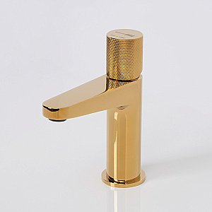 Смеситель для раковины WasserKRAFT Ems 7600 7603 золото купить в интернет-магазине сантехники Sanbest