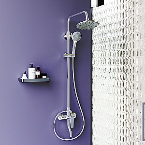 Душевая система Dorff Prime D0740900 хром купить в интернет-магазине сантехники Sanbest