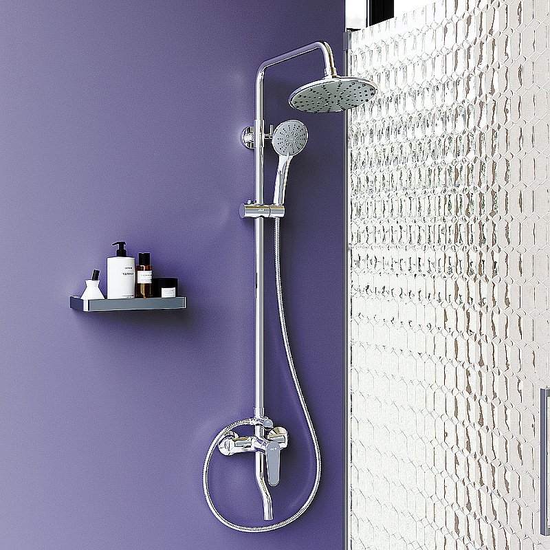 Душевая система Dorff Prime D0740900 хром купить в интернет-магазине сантехники Sanbest