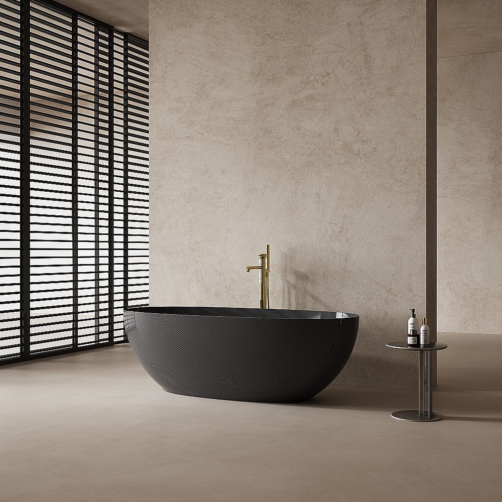 Ванна карбоновая ABBER Karbon AK9001-1.7 170х75 черная купить в интернет-магазине Sanbest