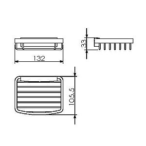 Мыльница Langberger Accessories 72160 купить в интернет-магазине сантехники Sanbest