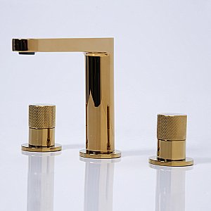 Смеситель для раковины WasserKRAFT Ems 7600 7635 золото купить в интернет-магазине сантехники Sanbest