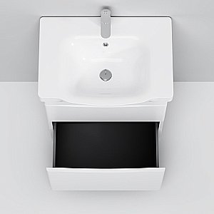 Тумба с раковиной напольная AM.PM Like 65 белая глянцевая для ванной в интернет-магазине Sanbest