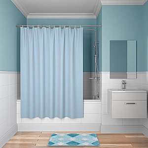 Текстильная шторка для ванной IDDIS Basic B70P218i11 купить в интернет-магазине сантехники Sanbest