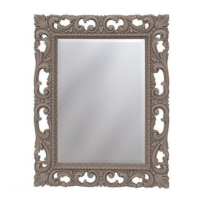 Зеркало Caprigo PL 106 Серое в ванную от интернет-магазине сантехники Sanbest