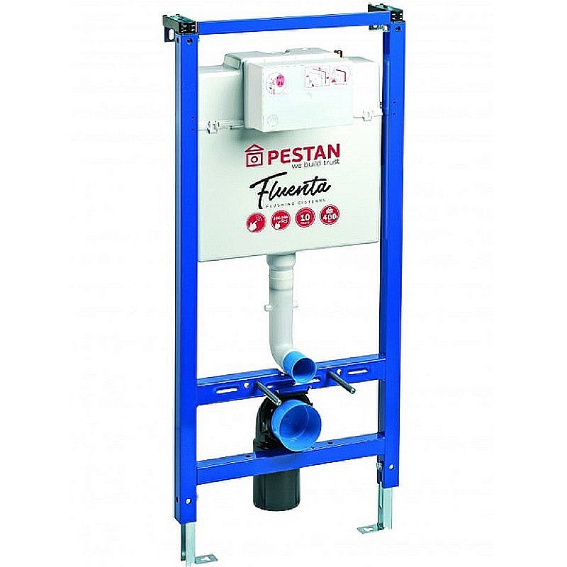 Унитаз с инсталляцией Pestan Fluenta Rimless SET40006661OB безободковый, с крышкой микролифт купить в интернет-магазине Sanbest