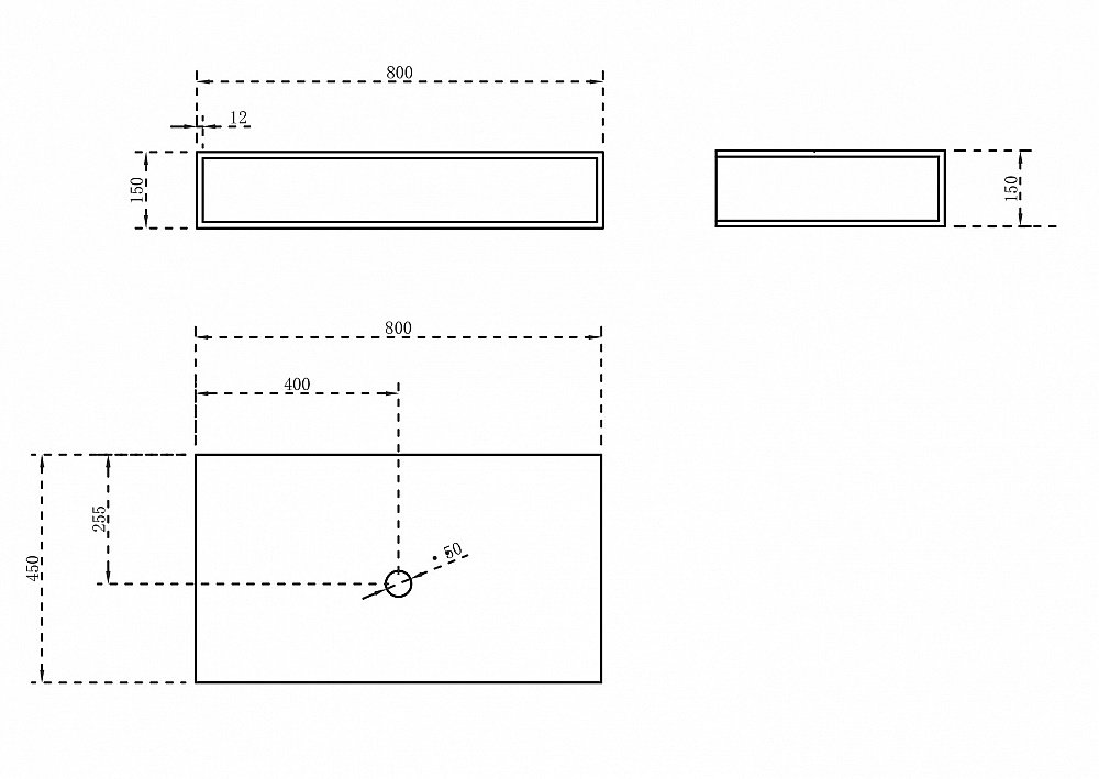 Тумба с раковиной Abber Stein AS1612 белая матовая для ванной в интернет-магазине Sanbest