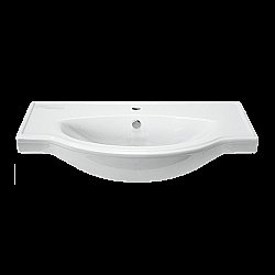 Раковина Sanita luxe Classic 90 CLS90SLWB01 белая купить в интернет-магазине Sanbest