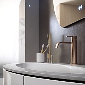 Тумба с раковиной Cezares Eden 121 Bianco lucido для ванной в интернет-магазине Sanbest