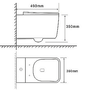 Инсталляция для унитаза Azario AZ-8010-1000 купить в интернет-магазине сантехники Sanbest