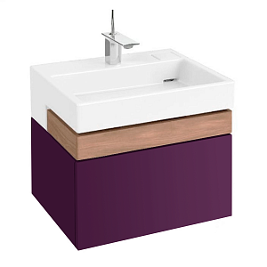 Мебель для ванной Jacob Delafon TERRACE 60 сливовый лак для ванной в интернет-магазине Sanbest