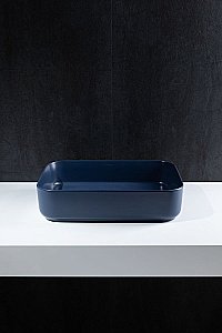 Раковина Allen Brau Fantasy Quad 50 4.11021.ID индиго матовый купить в интернет-магазине Sanbest